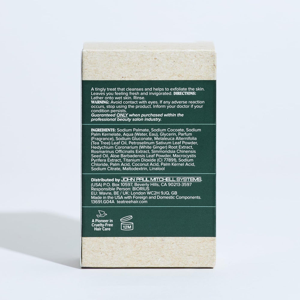 Tea Tree barra jabón empaque renovado, versión mejora.