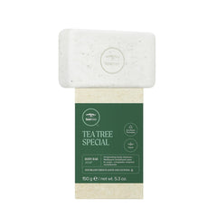 Tea Tree barra jabón limpieza profunda con espuma abundante para toda la piel.