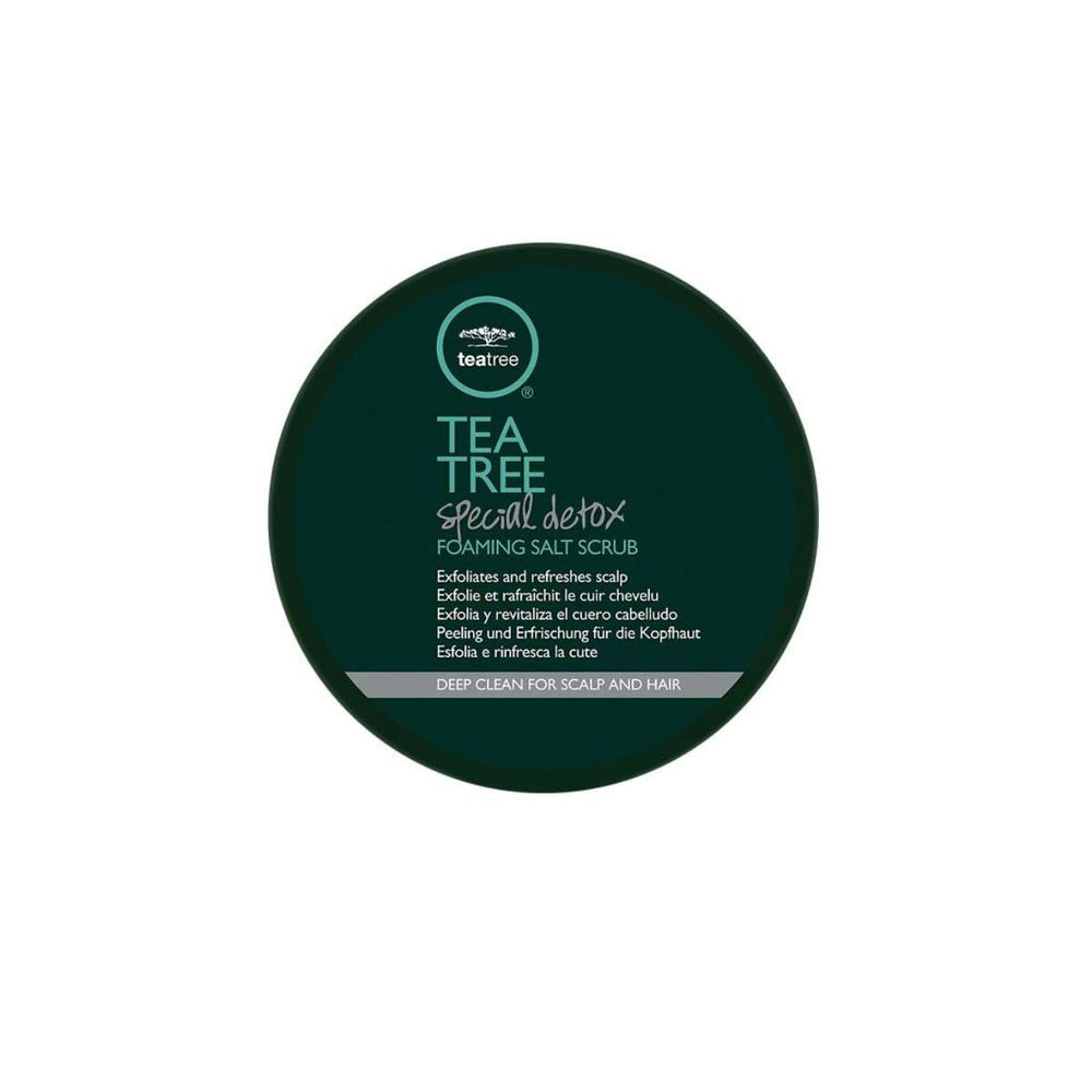 Tea Tree Detox gommage moussant pour cheveux exfolie le cuir chevelu en douceur