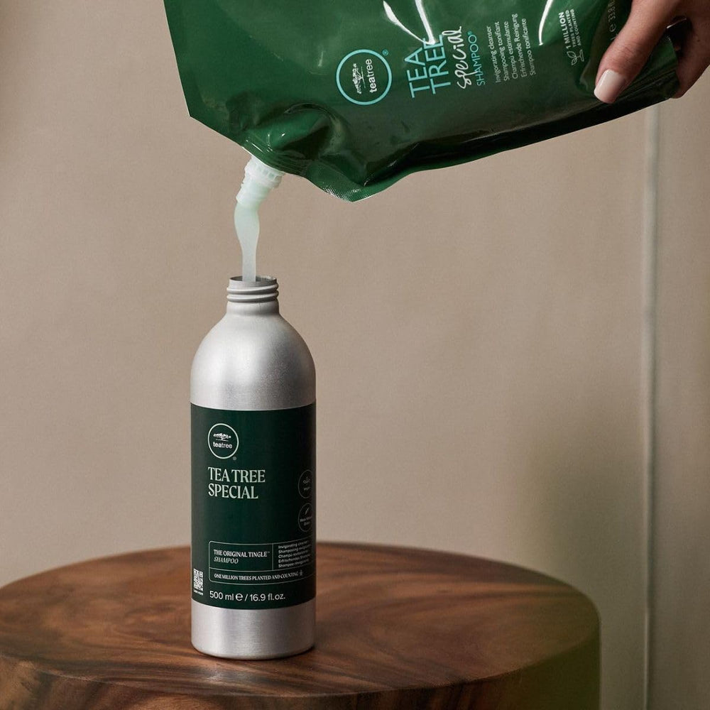 La marca Tea Tree: formato recargable práctico para uso diario