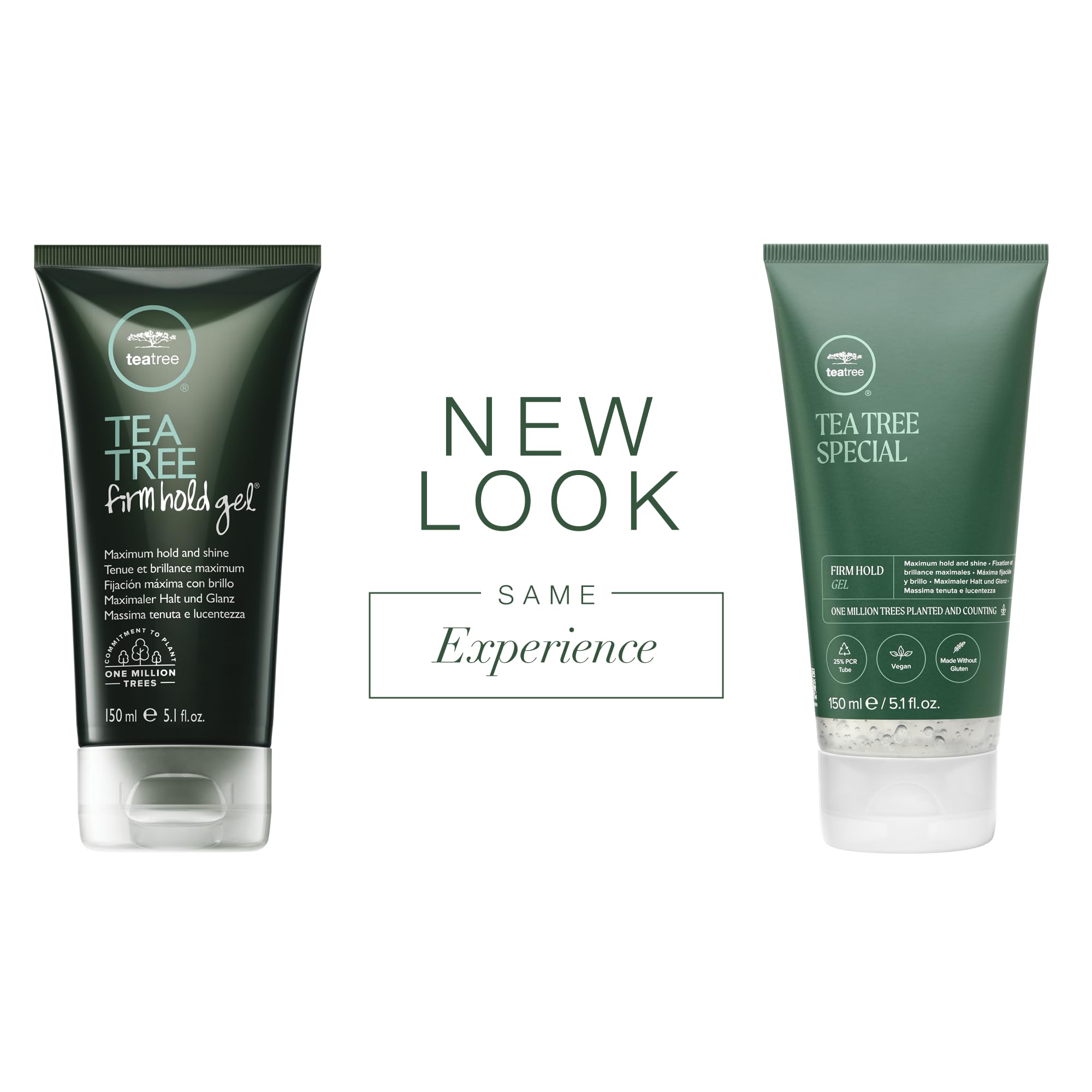 Tea Tree Firm Hold Gel: aplicación en cabello húmedo para control y fijación duradera.