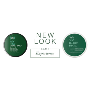 Tea Tree Grooming Pomade: textura suave para moldear ondas y rizos con brillo.