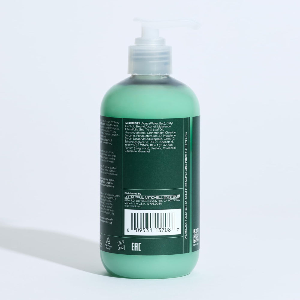 Cuidado de piel con Tea Tree Hair and Body Moisturizer para hidratación suave