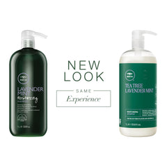 Pompe pratique du Shampoo Tea Tree Lavande Menthe pour une utilisation propre.