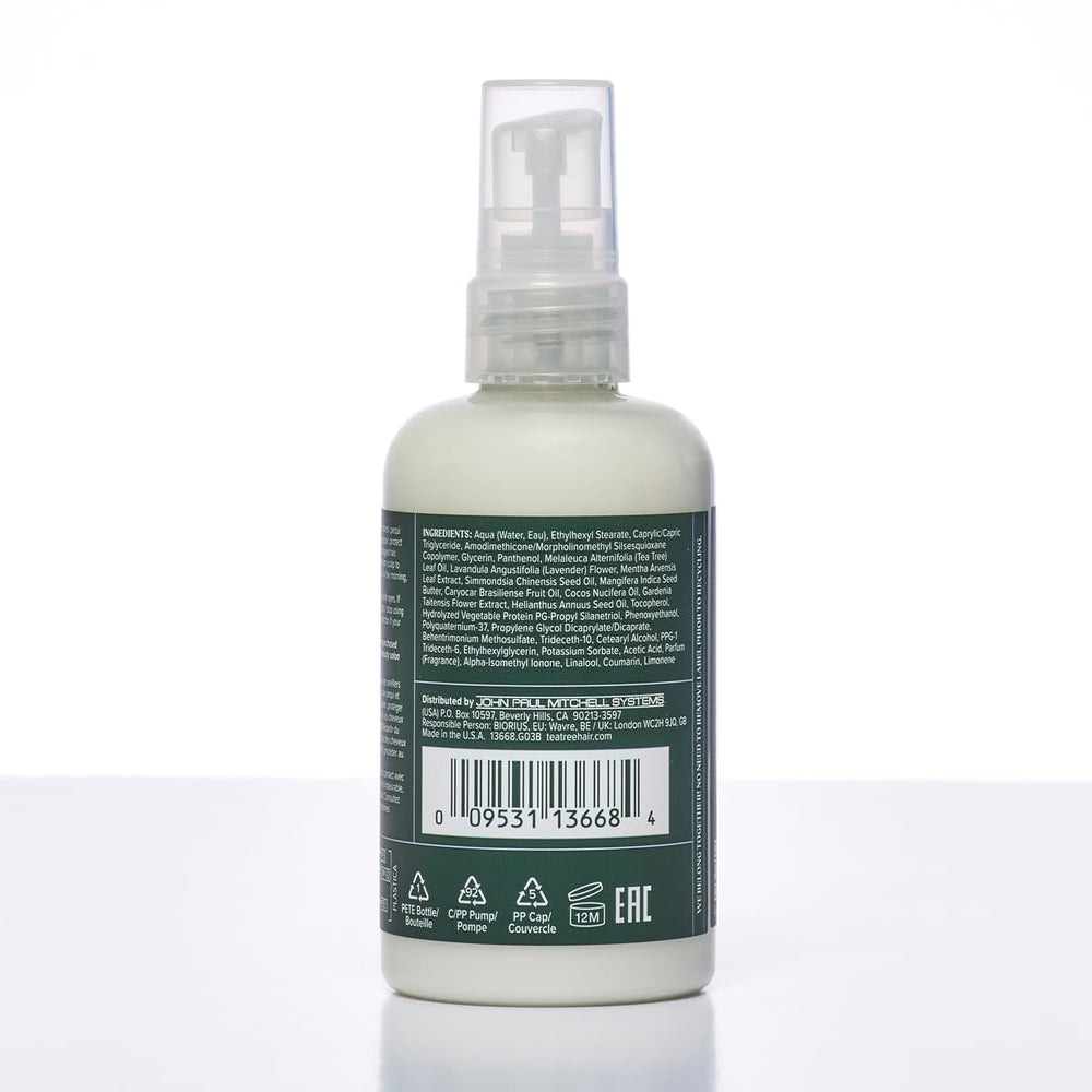 Tea Tree Lavender Mint accessoire satin facilite l'hydratation nocturne.