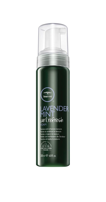 Tea Tree Lavender Mint Curl Refresh Foam: espuma para definición de rizos.
