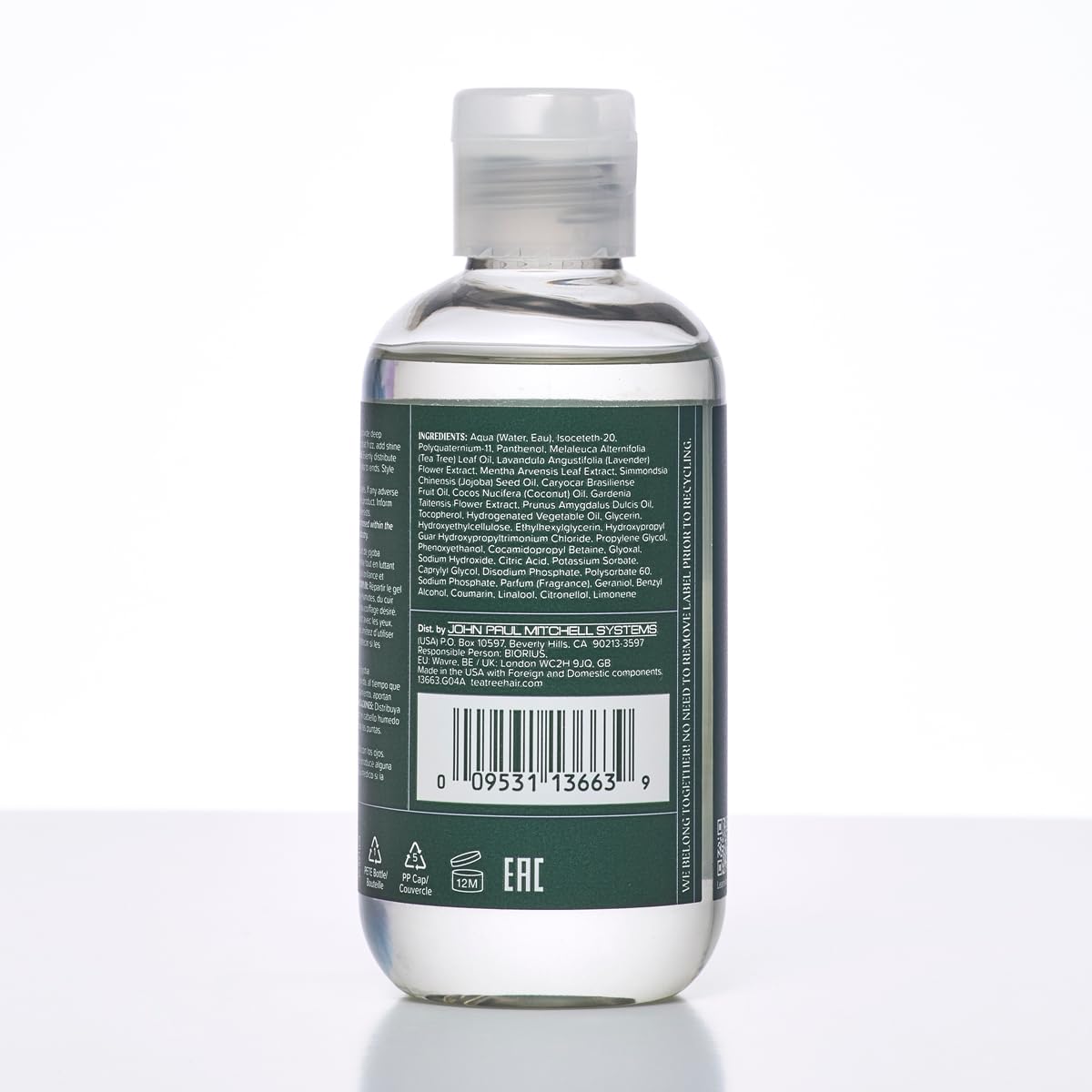 Tea Tree Lavender Mint Defining Gel travel-size option for on-the-go styling.