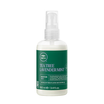 Tea Tree Lavanda Menta Moisture Milk: botella para aplicación y hidratación diaria del cabello