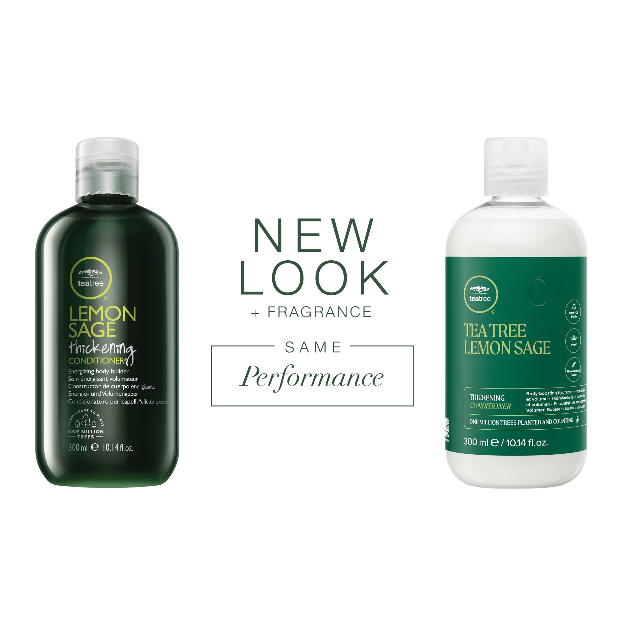 Conditionneur Tea Tree Lemon Sage donne volume et texture aux cheveux fins.