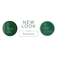 Tea Tree Shaping Cream mantiene sujeción de larga duración sin brillo.