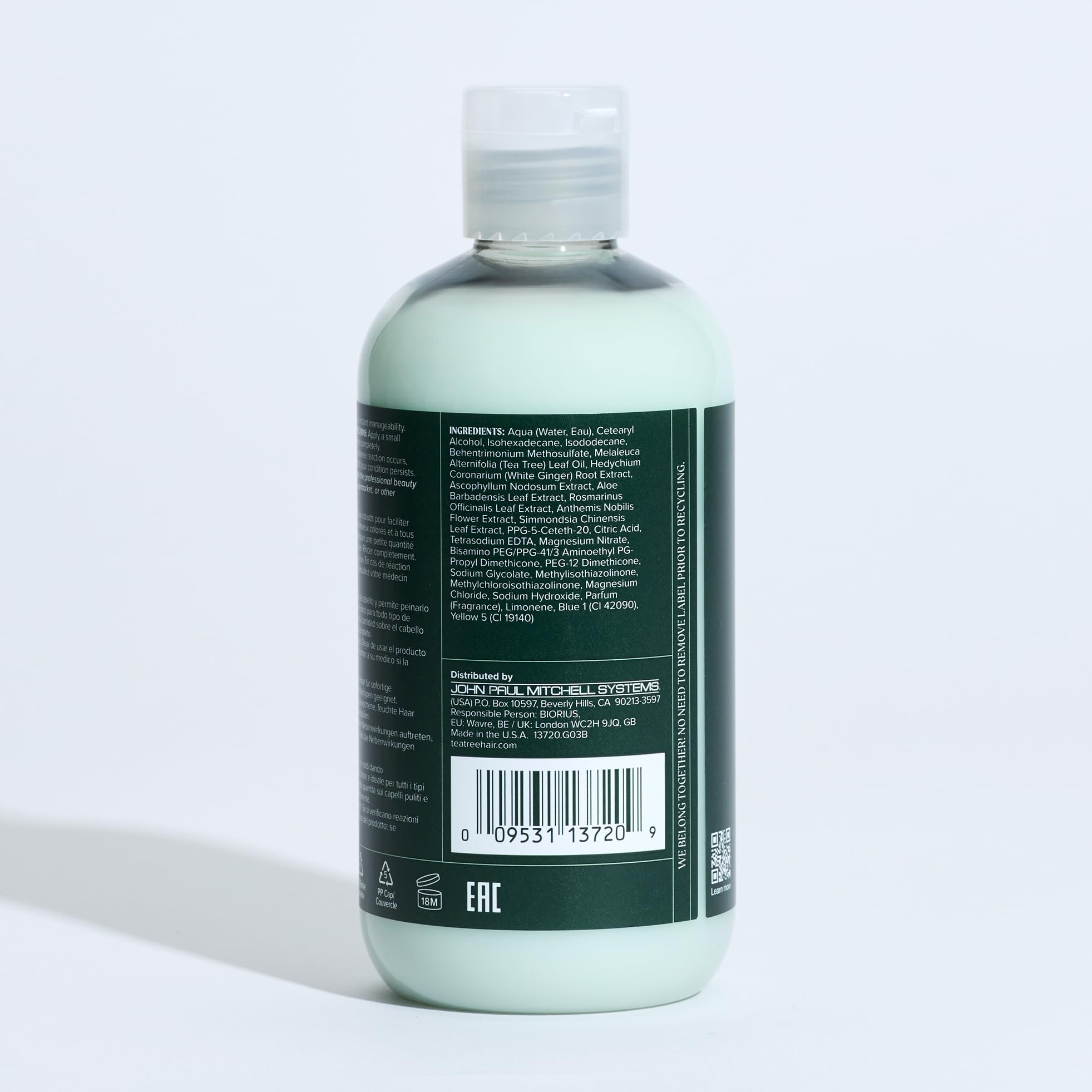 Tea Tree Special Conditioner, uso diario para todo tipo de cabello.