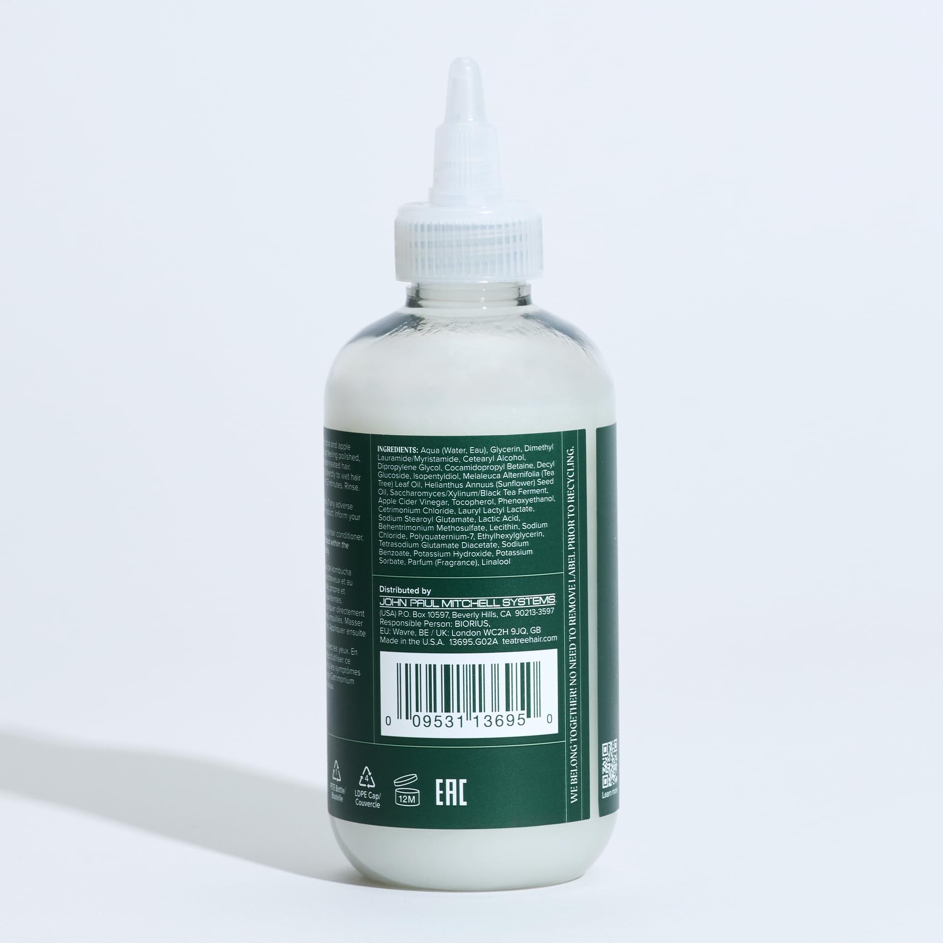 Tea Tree Special Detox Kombucha Rinse – emballage en rénovation, possibilité de variations visuelles.