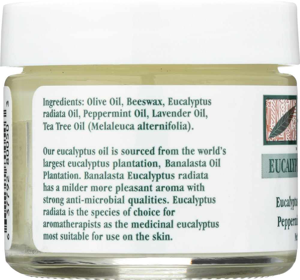 Tea Tree Therapy Etiqueta con información de uso seguro.