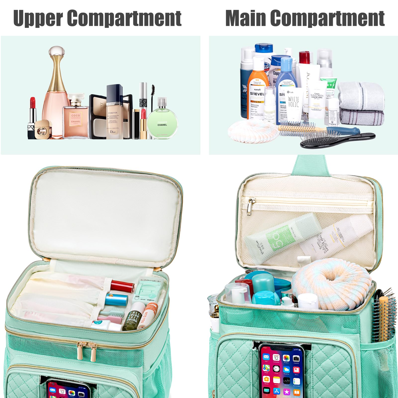 Tealari bolsa de viaje multifuncional con amplia capacidad