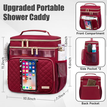 Tealari bolsillo teléfono transparente e impermeable, acceso sencillo durante viajes.