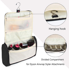Teamoy Airwrap con 4 compartimentos para accesorios, organización clara