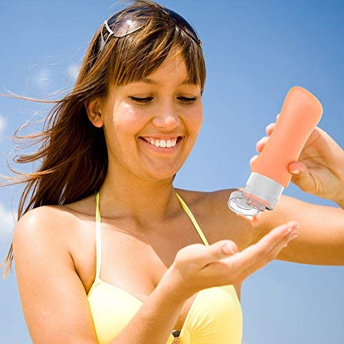 Teapile botellas de viaje compactas para maletas y bolsos