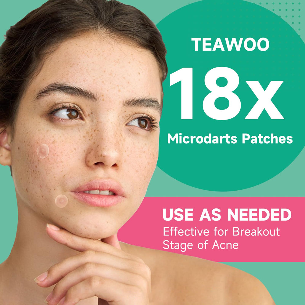 TEAWOO aplicar parche de acné en piel sensible sin dolor