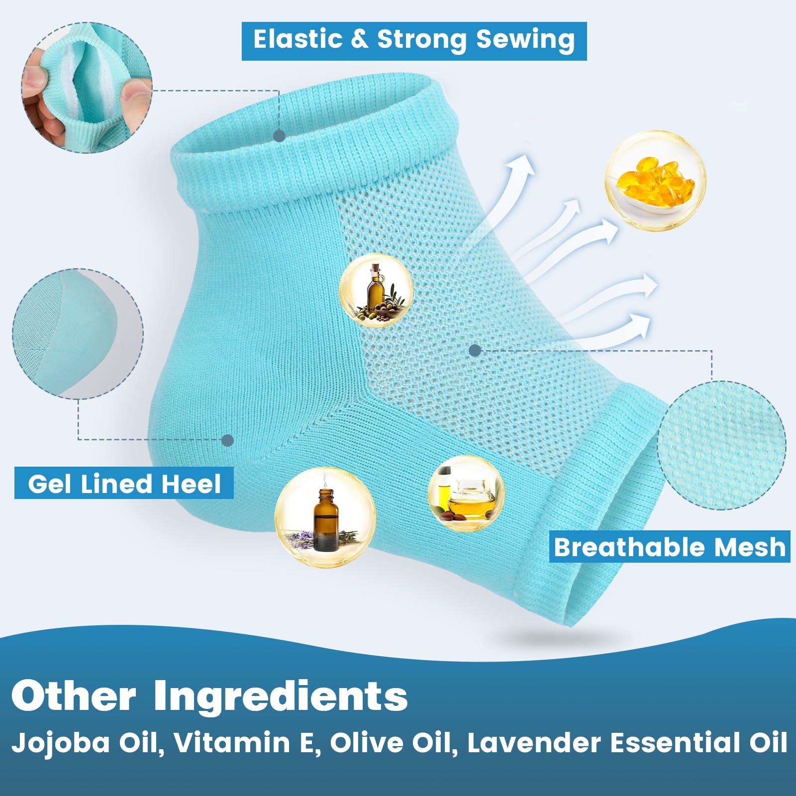 Conception en coton flexible TEAWOO pour un confort tout au long de la journée.