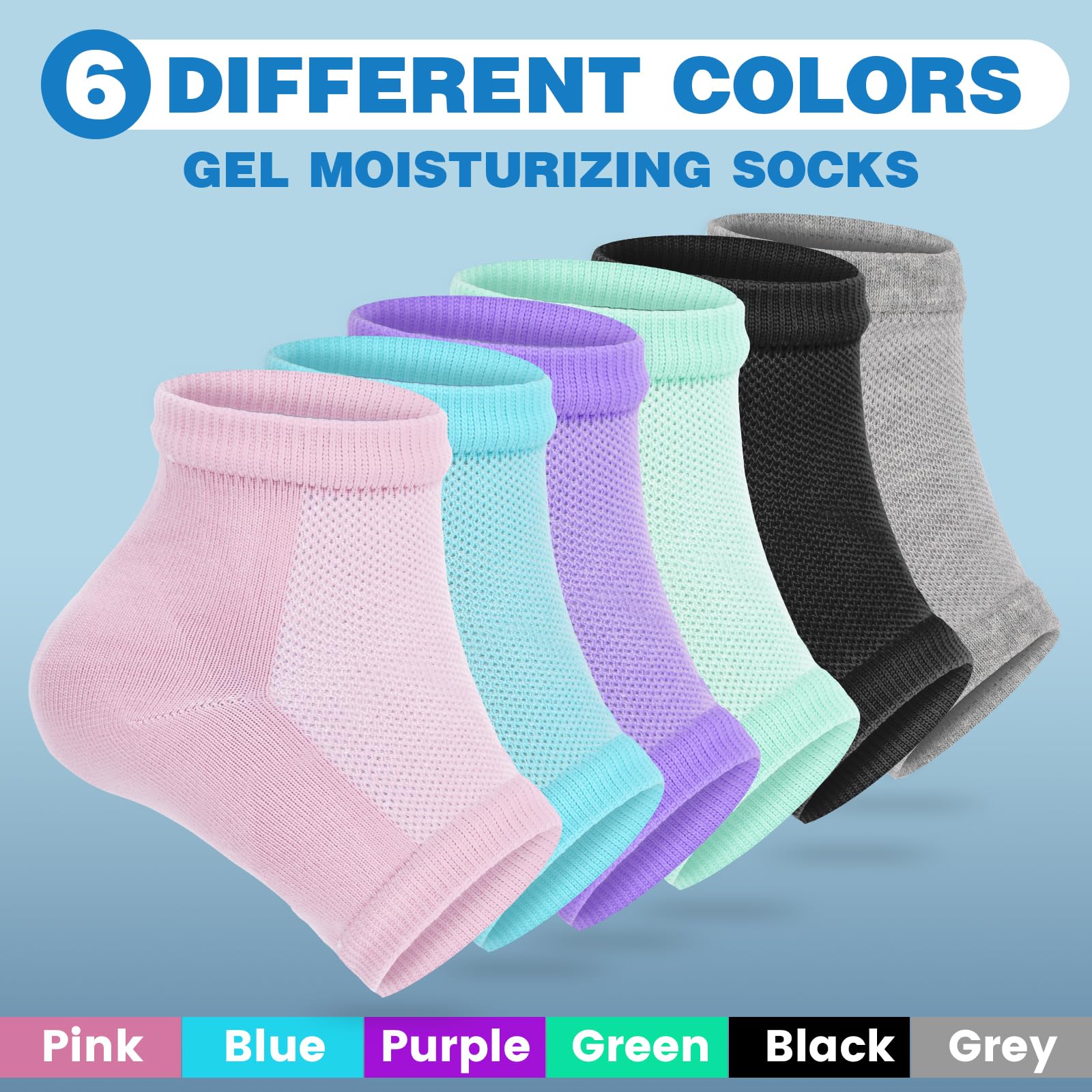 Gel hydratant TEAWOO libérant nutriments sur les talons pour douceur.