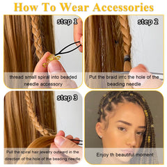 tebiekoy dreadlocks joyas oro acabado duradero
