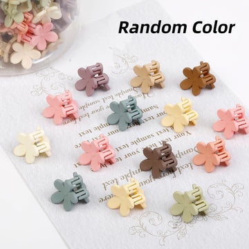 TEBIEKOY flor clip mini para niñas, perfecto para fiestas y días de escuela.
