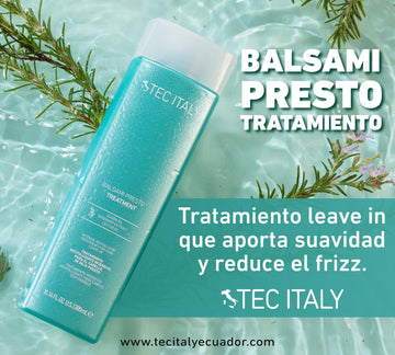 Tec Italy Balsamo Presto: cabello con brillo natural tras usar la crema.