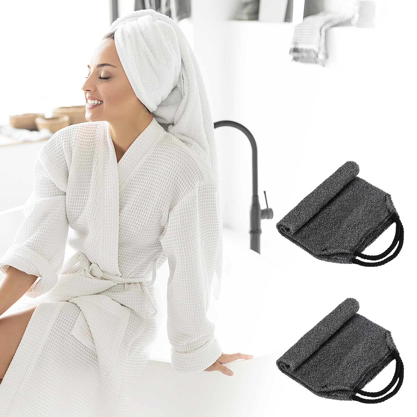 Tecbeauty medidas 21-3 x 7-9 pulgadas para un uso cómodo.