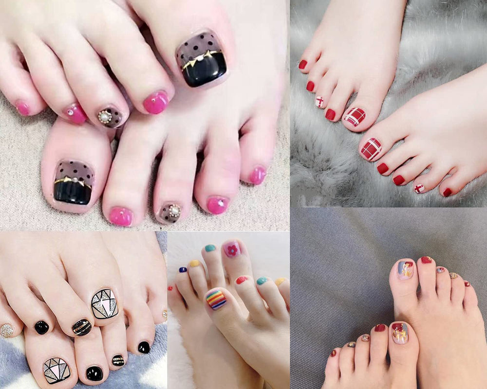 Tecbeauty separadores de dedos para pedicura, instalación rápida y cómoda.