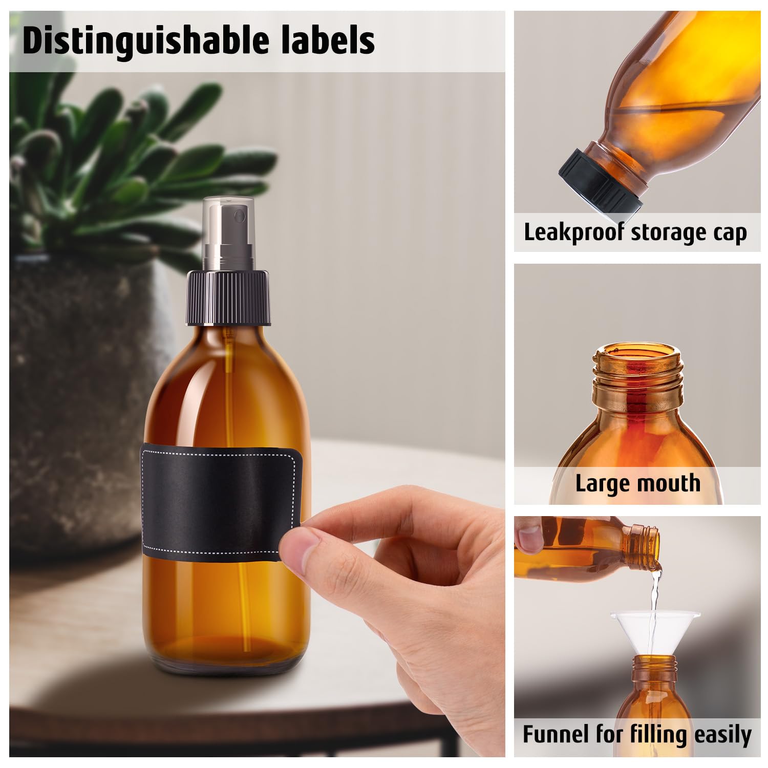 Tecohouse protección UV que preserva aceites esenciales y mezclas.