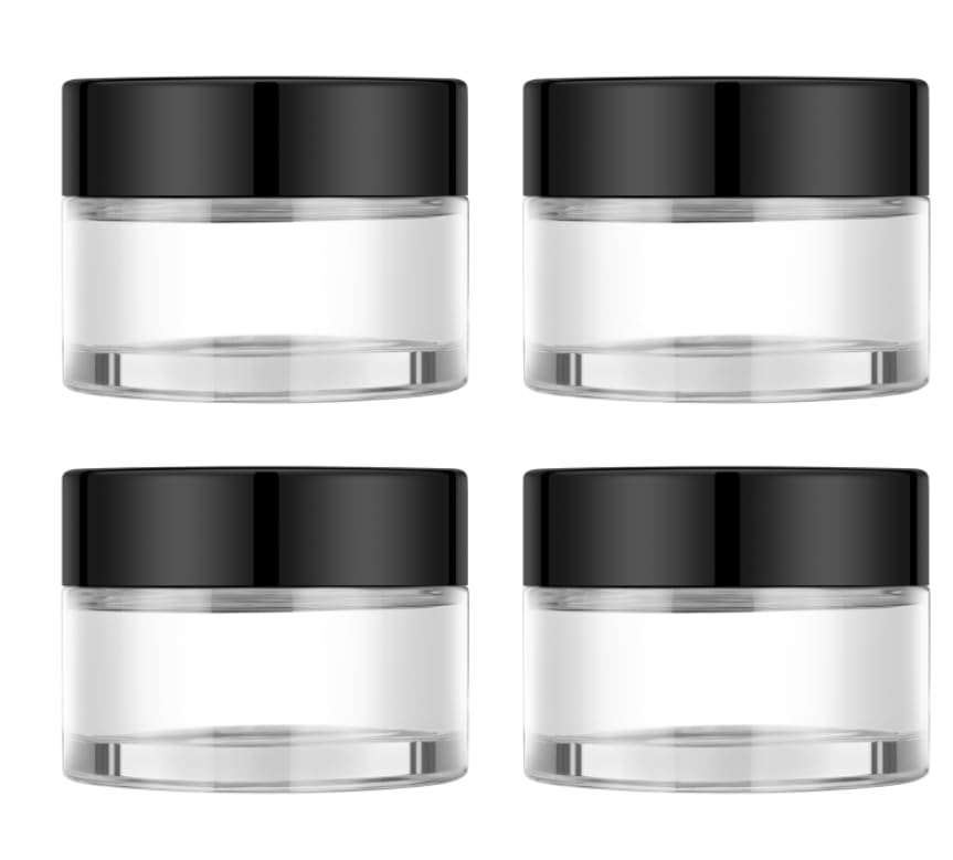 Tecohouse: frascos de cristal 1 oz para viajar con cremas y cosméticos