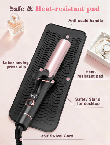 TECSIX rizador con apagado automático para mayor seguridad.