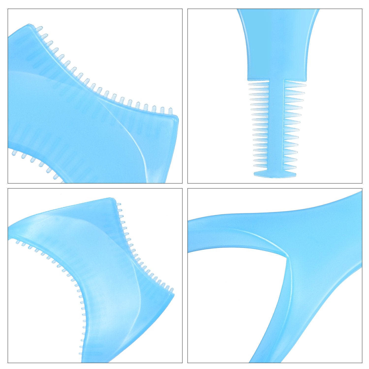 TecUnite peine curvo pestanas, separa y fija pestanas para un aspecto natural.