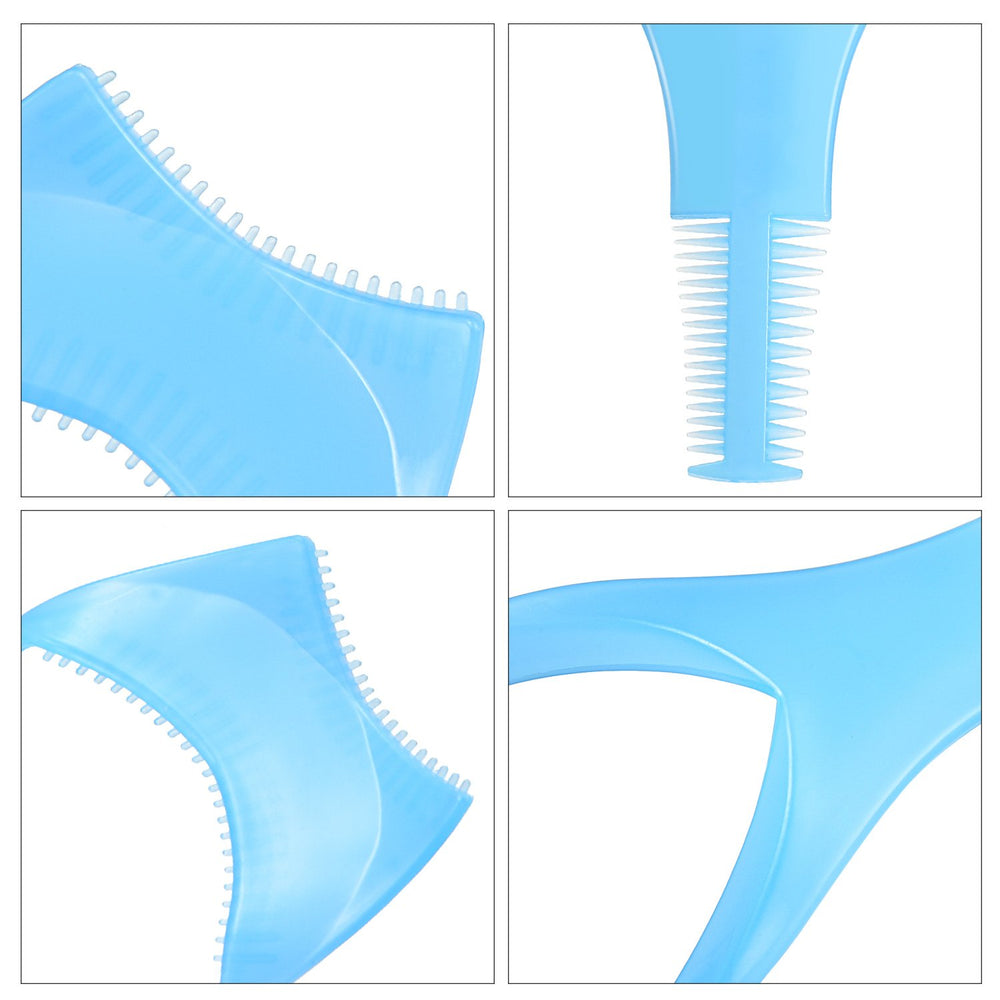 TecUnite peine curvo pestanas, separa y fija pestanas para un aspecto natural.