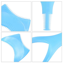 TecUnite peine curvo pestanas, separa y fija pestanas para un aspecto natural.