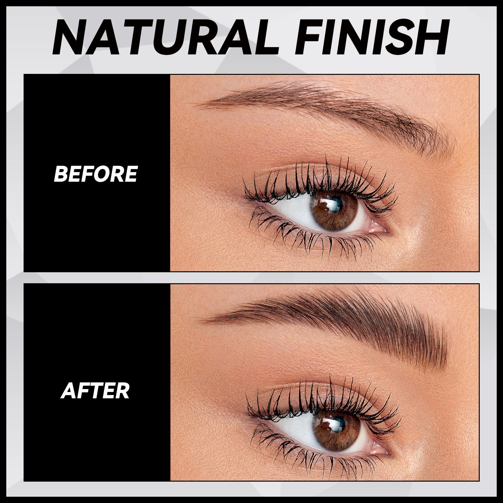 Teenanseen Eyebrow Gel quick-dry formula for a fast set.
