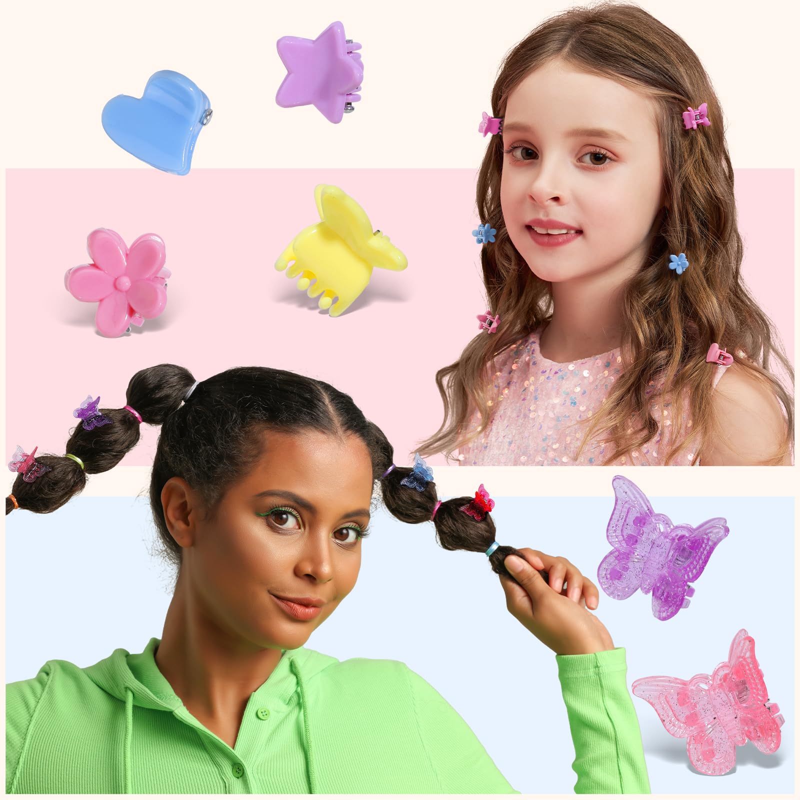 Teenitor clip flor para niñas: detalle tierno para peinados creativos