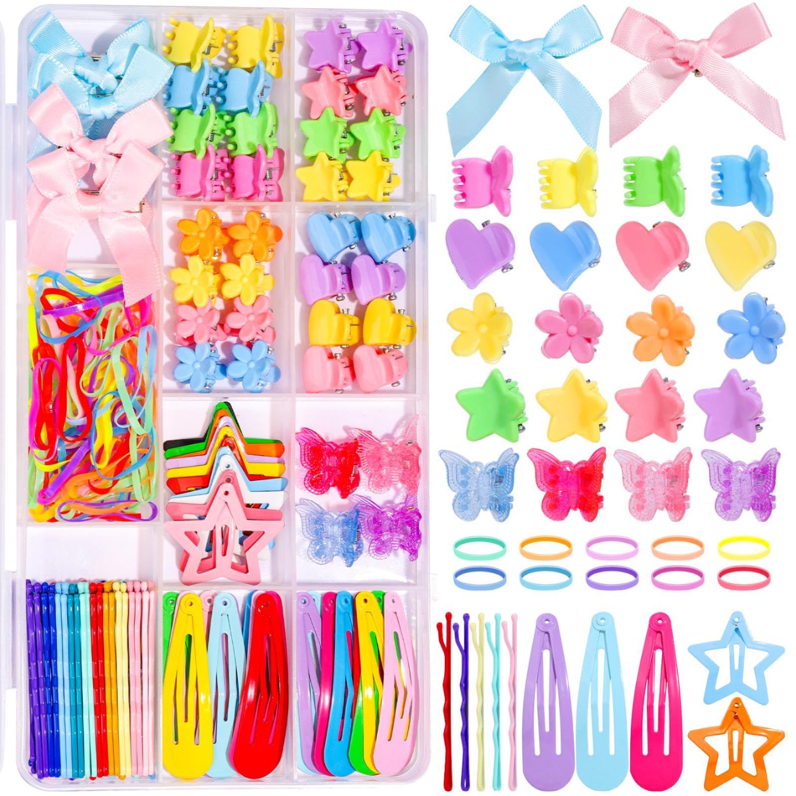 Teenitor clip mariposa para niñas: estilo encantador para peinados diarios