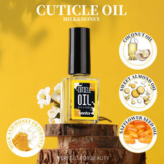 Aceite cuticular Milk y Honey de Teenitor para hidratar y suavizar cutículas