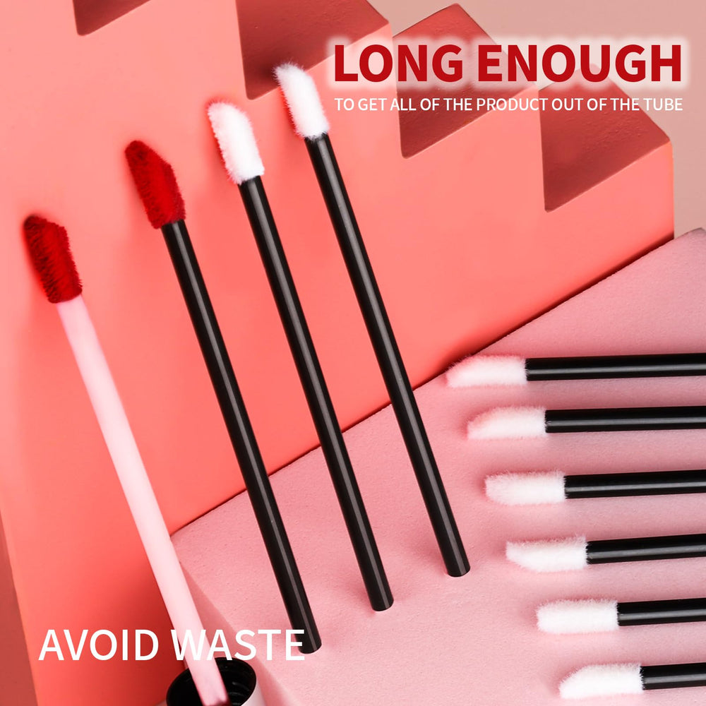 Teenitor aplicador labial descartable punta flock, suave y preciso para labios.