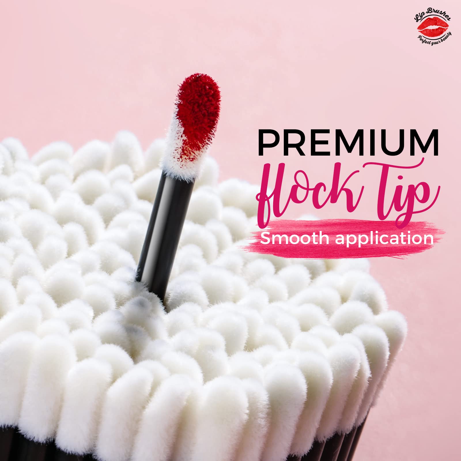 Teenitor-aplicadores-labios-mango-plastico-resistente: agarre estable para maquillajes detallados.