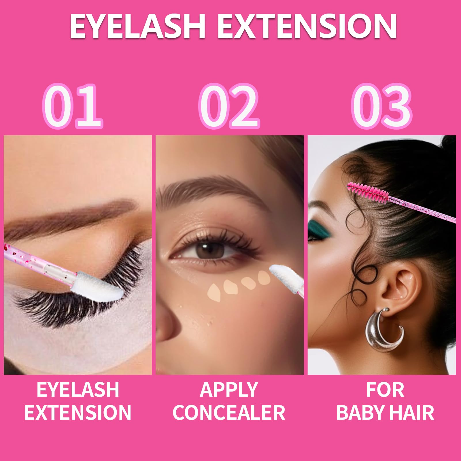 Teenitor aplicadores de maquillaje multiuso para hogar y eventos