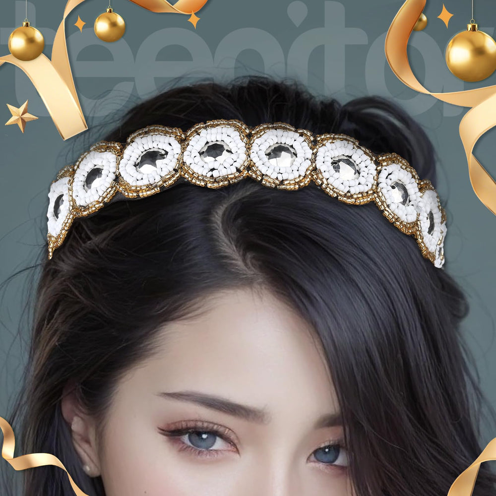 Diademas Teenitor con diseño elegante y cristales brillantes para ocasiones.