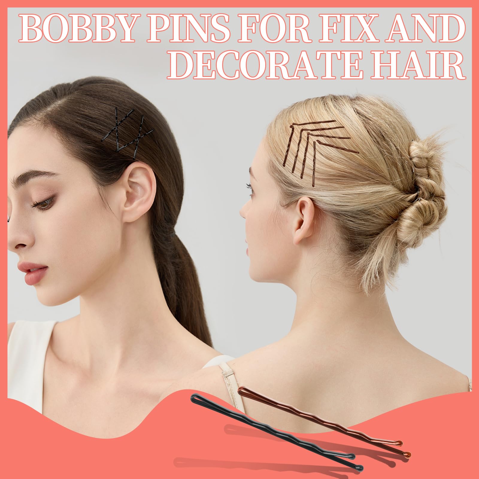Teenitor bandas para el cabello transparentes para look discreto