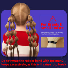 Teenitor banda para cabello negra, perfecta para peinados rápidos y duraderos.