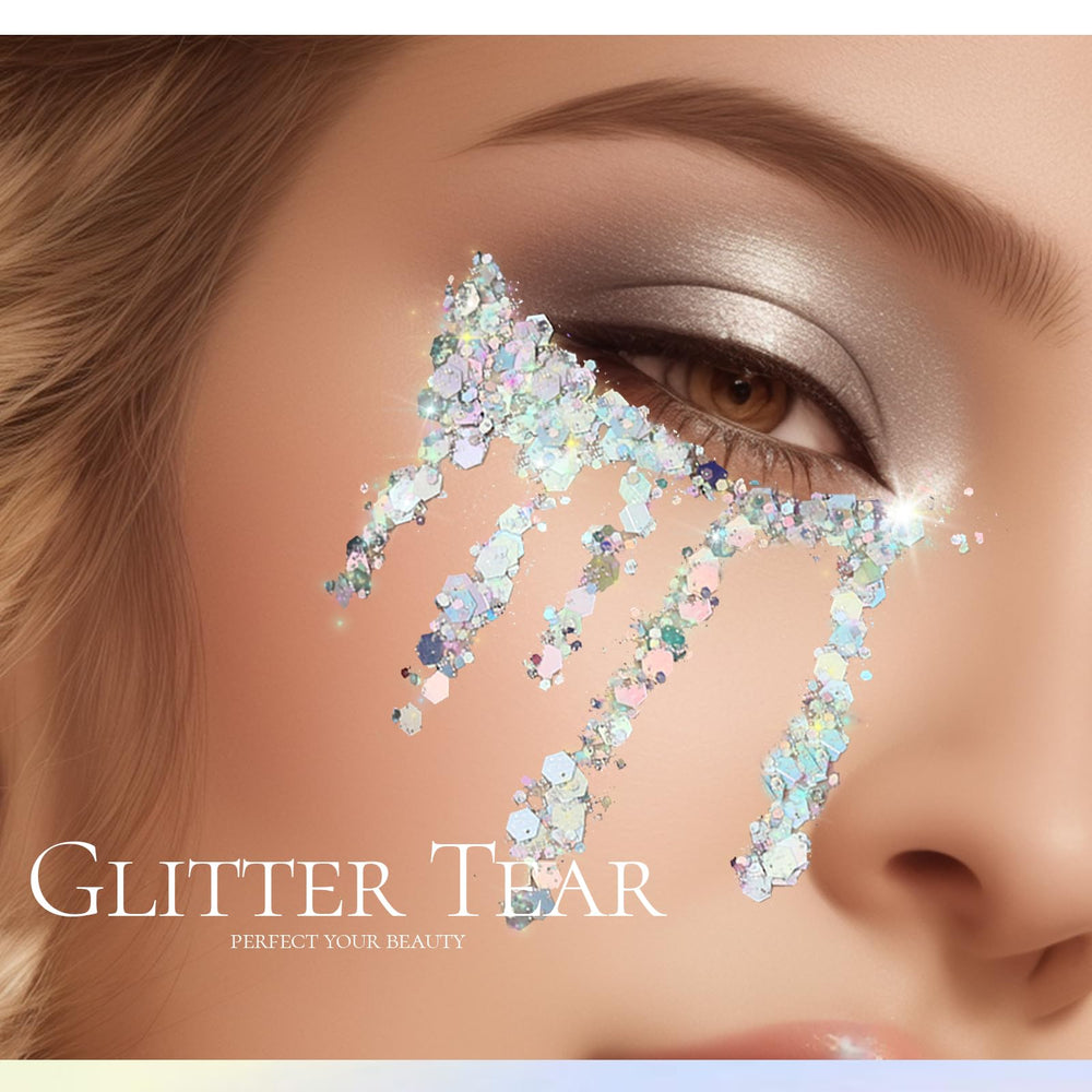Teenitor Brillo ojos Gel Plateado: mirada destacada sin irritación