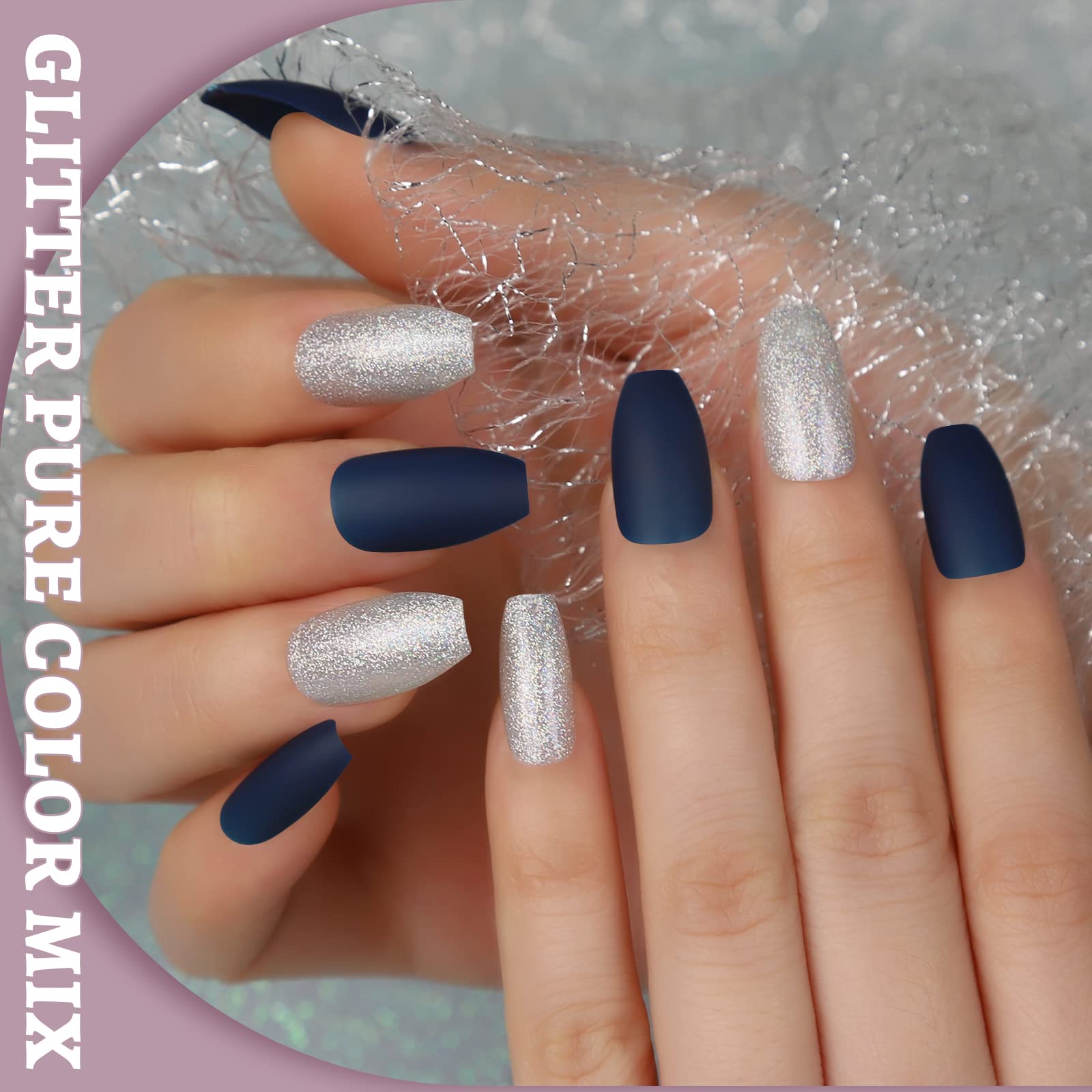Teenitor conjunto de tallas 10 para ajustar diferentes uñas
