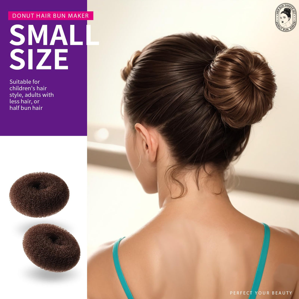 Teenitor donut bun grande aporta soporte y volumen elegantes