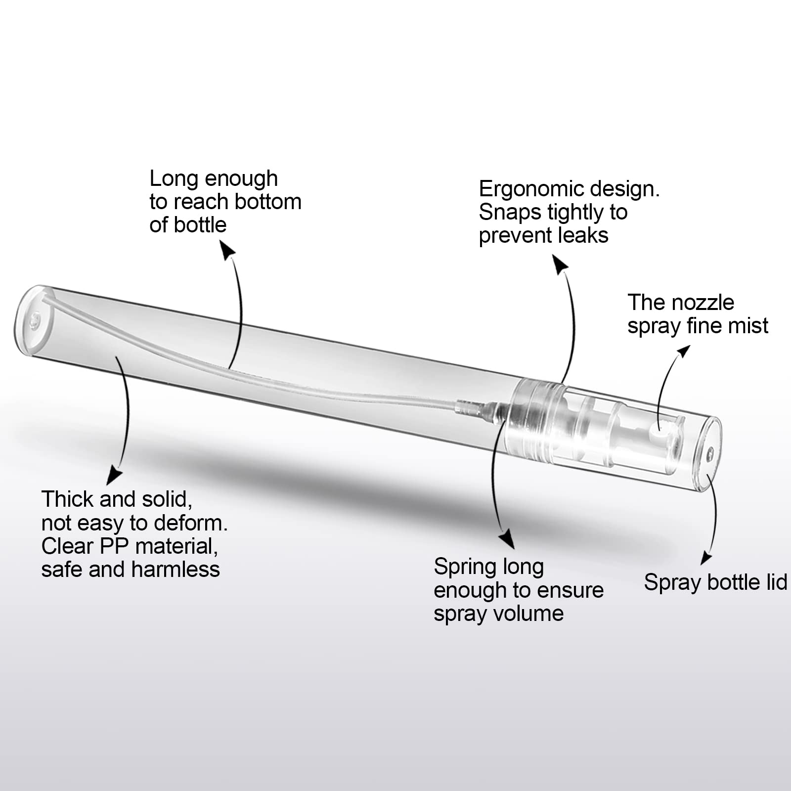 Teenitor envase recargable, compacto 10ml