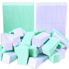 Teenitor esponja triangular blanca para base con acabado natural